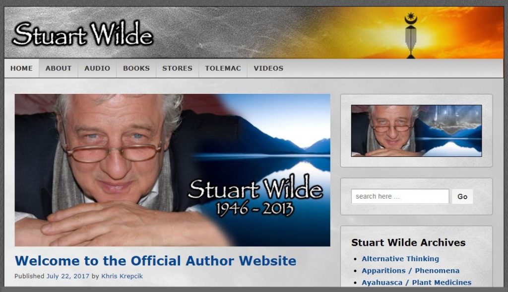 Author and Metaphysician Stuart Wilde