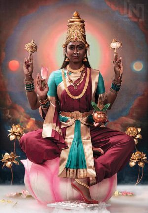 Goddess Lakshmi - From Dark to Divine